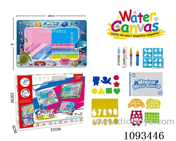 Seaworld Animal-themed Magical water canvas/Graffiti mat