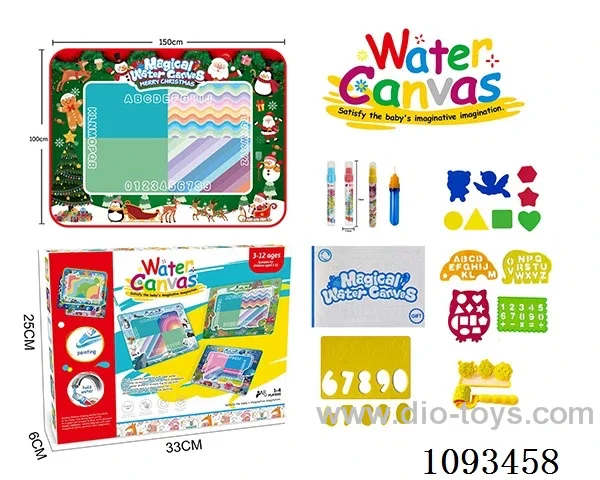 Christmas theme Magic Magic Water canvas/Graffiti mat
