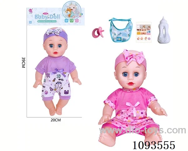 14 inch doll with artificial voice included battery