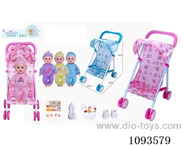 14 inch doll with artificial voice/trolley included battery