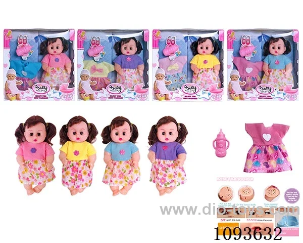 12 inch doll with artificial voice included battery
