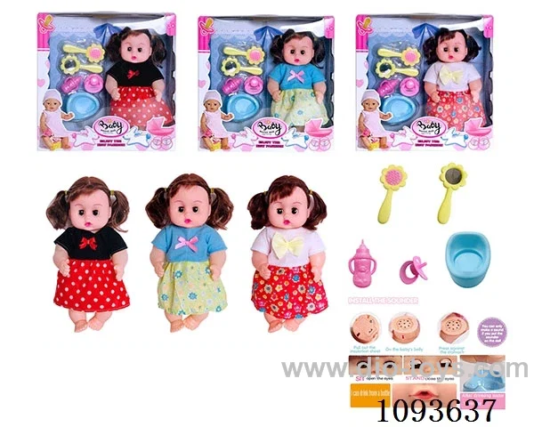 12 inch doll with artificial voice included battery