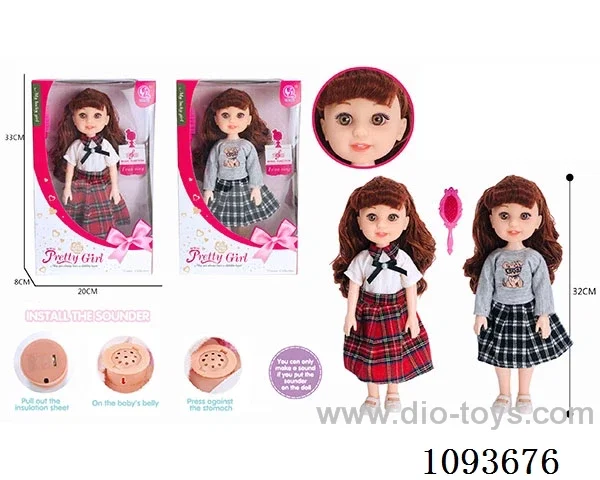 13 inch doll with IC included battery