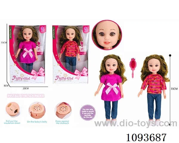 13 inch doll with IC included battery