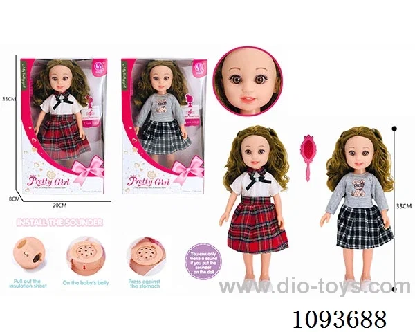 13 inch doll with IC included battery