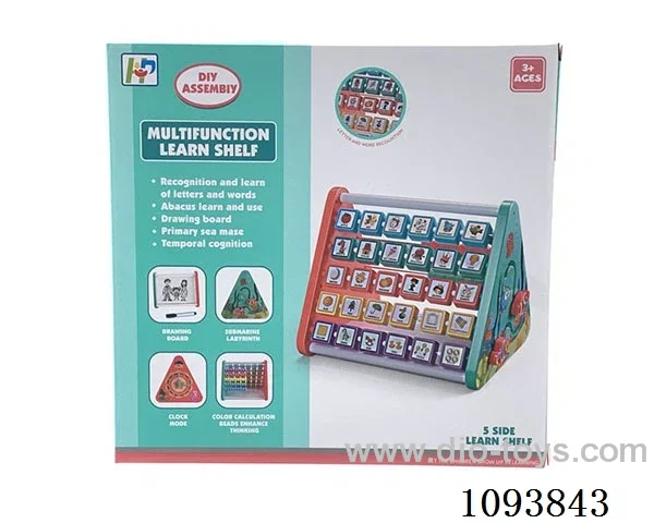 Polyhedron fun learning rack
