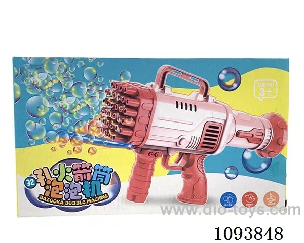 32-hole rocket bubble gun