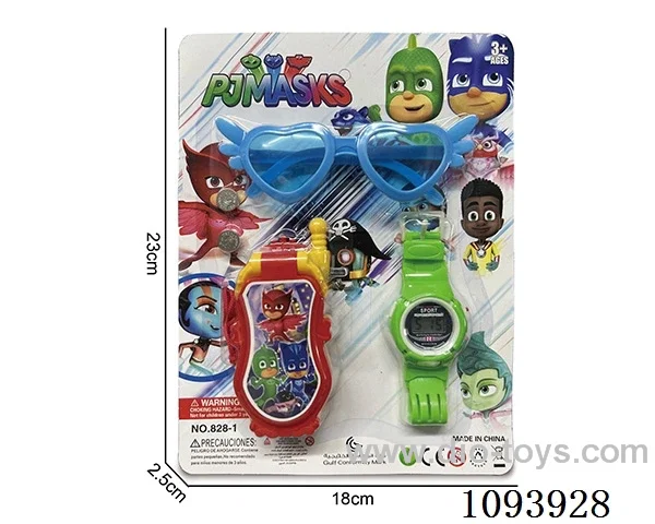 Flip phone * with 2 AG13* Electronic watch with 1 LR41 * glasses