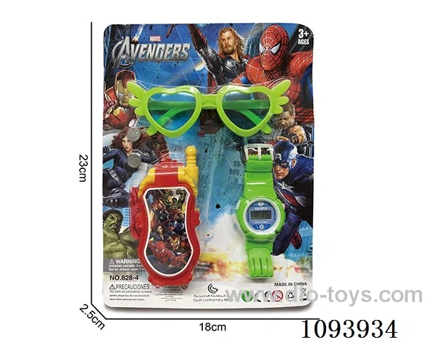 Flip phone * with 2 AG13* Electronic watch with 1 LR41 * glasses
