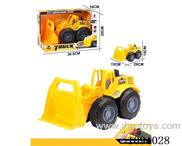 friction car with light/music/LR44*3