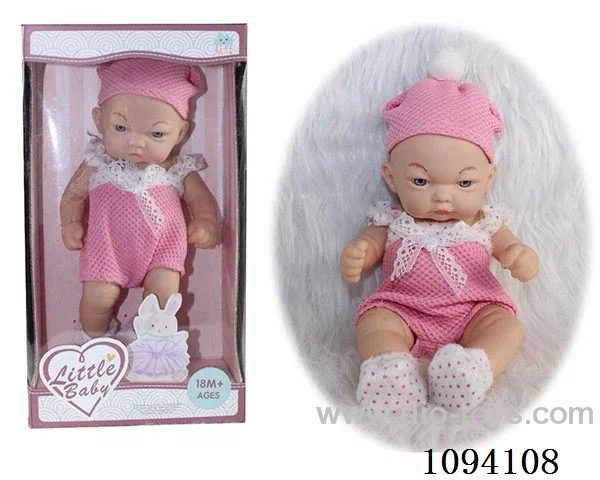 10 inch full vinyl doll
