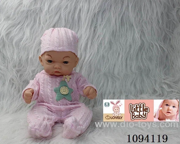 10 inch full vinyl doll