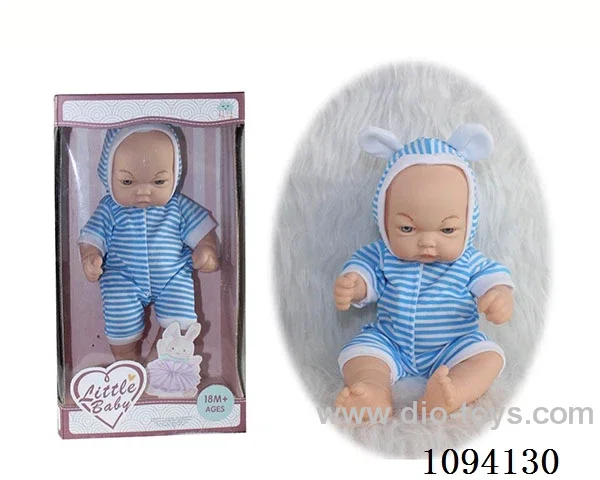 10 inch full vinyl doll