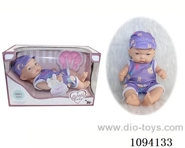 10 inch full vinyl doll