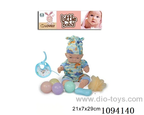 10 inch full vinyl doll