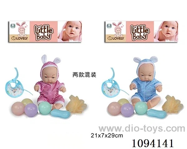 10 inch full vinyl doll