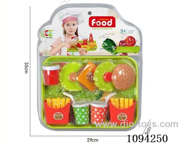 Long hamburger vegetable combination