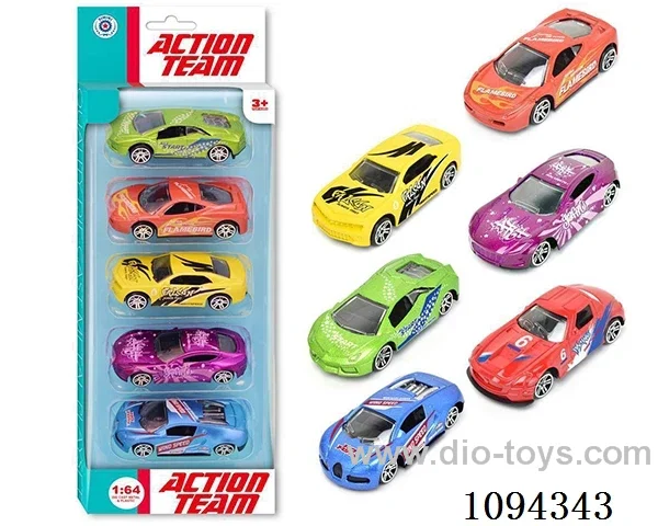 pull back alloy car 5PCS