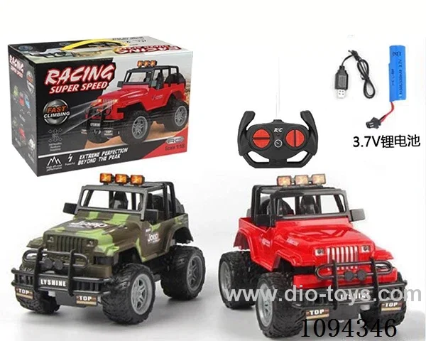 Remote-controlled off-road vehicle