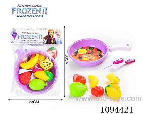 ICE AND SNOW CUT CUT MUSIC FRUIT AND VEGETABLE LARGE FRYING PAN TABLEWARE KITCHEN SET