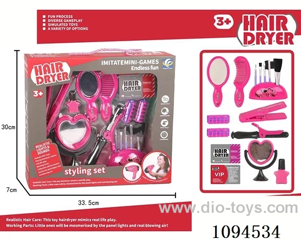 DIY Home Jewelry Simulation Salon Hairdressing Tool Set