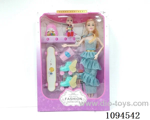 11-inch thigh 9-joint Barbie