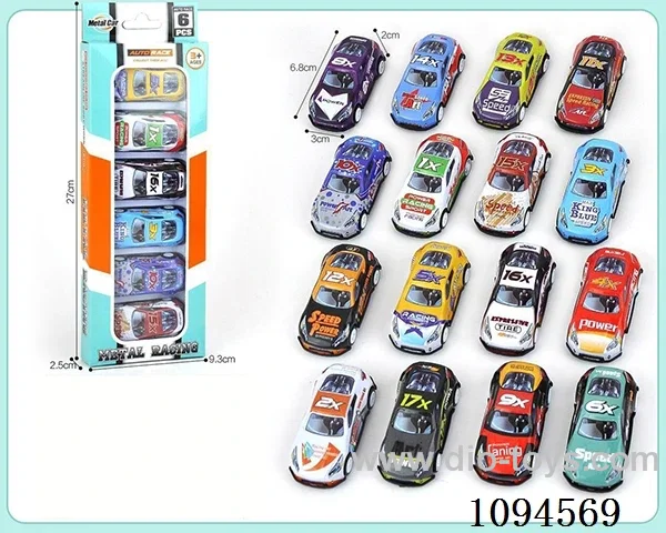 pull back alloy car