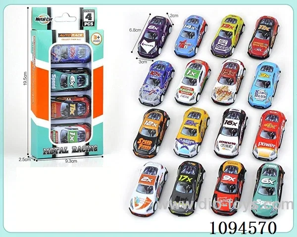 pull back alloy car