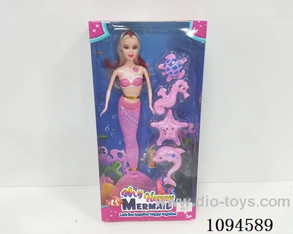 11.5-inch illuminated mermaid