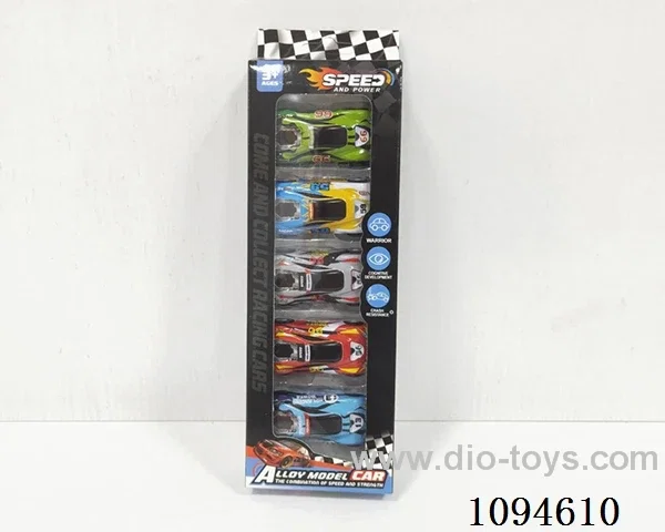 pull back alloy car 5PCS