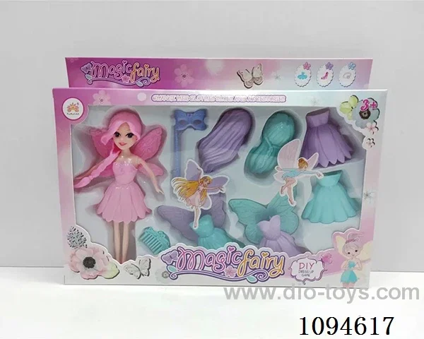 Fun assembly of 7-inch Flower Fairy