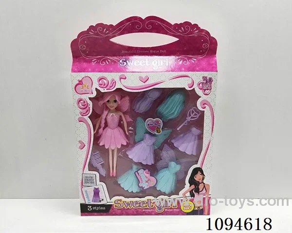 Fun assembled flower fairy 7 inches