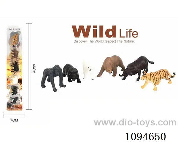 SOLID WILDLIFE SUIT (6PCS / PDQ)