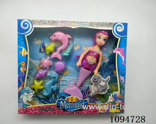 Nine inch mermaid