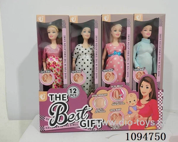 11 inch Barbie pregnant woman display box