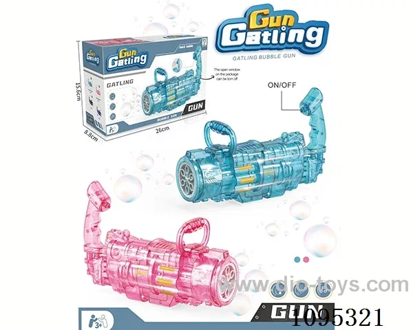 B/O bubble gun with light