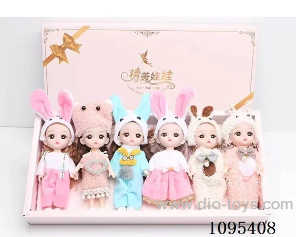 17CM doll 6PCS