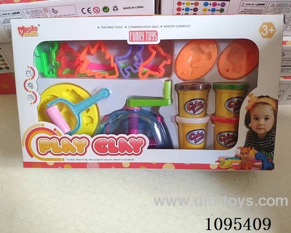 Colored clay