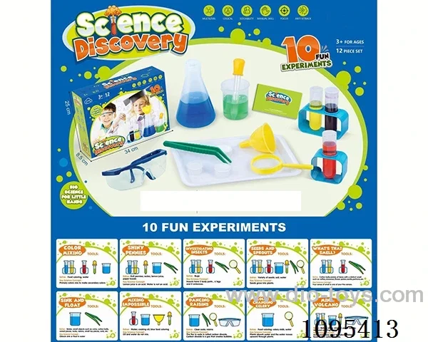 Chemical Experiment 12 Piece Set