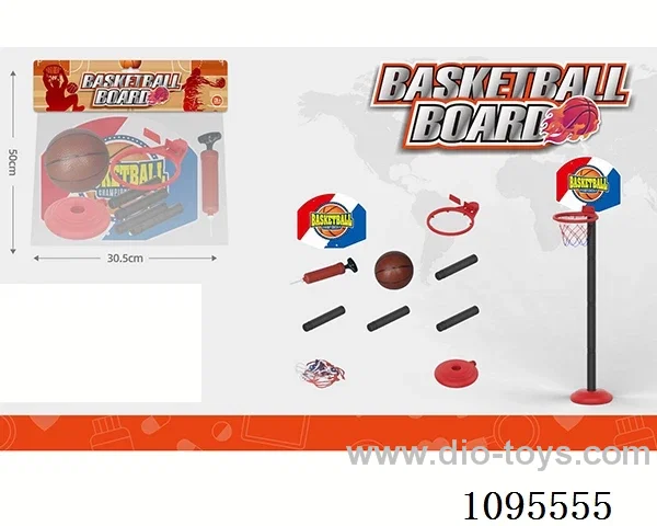 Cartoon basketball hoops