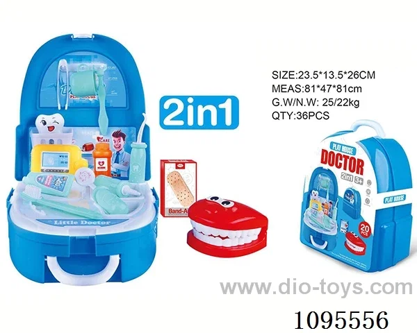 20PCS Teeth Cleaning Backpack Toys