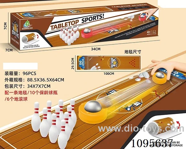 Bowling tabletop game