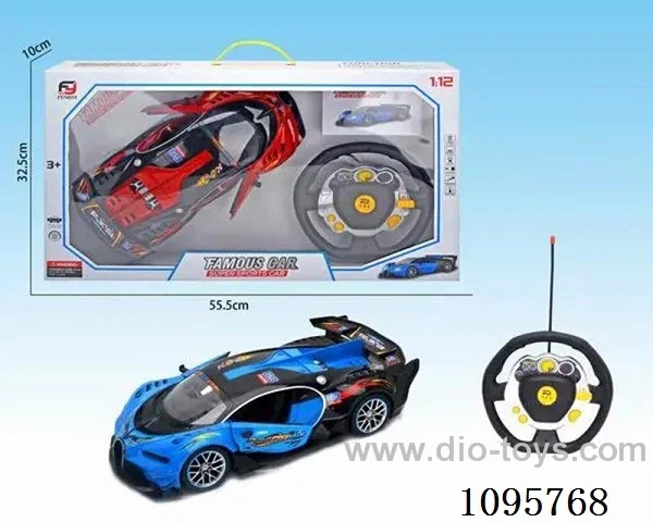 1:12 4ch rc car with light not included battery