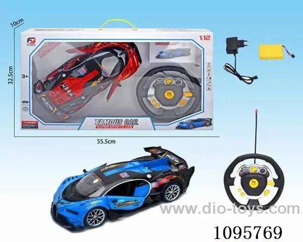 1:12 4ch rc car with light included battery