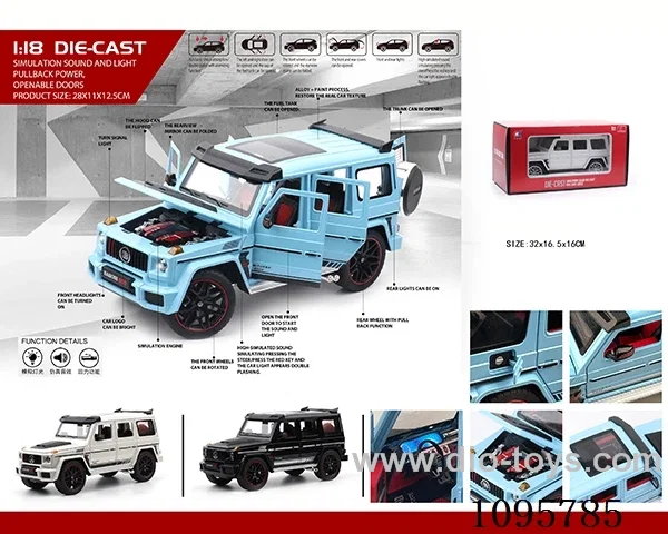 1：18 sliding alloy car