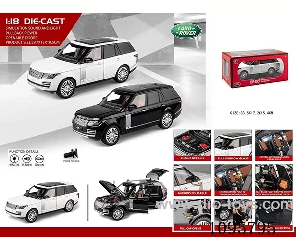 1：18 sliding alloy car