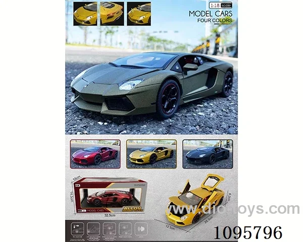 1：18 pull back alloy car W L/M
