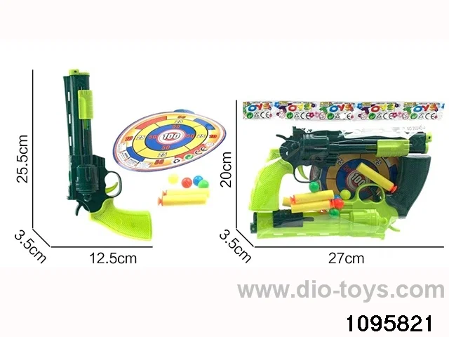 gun toys in OPP bag