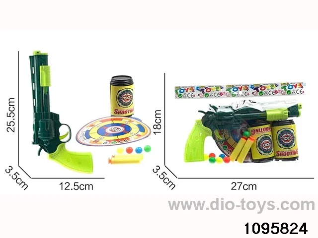 gun toys in OPP bag