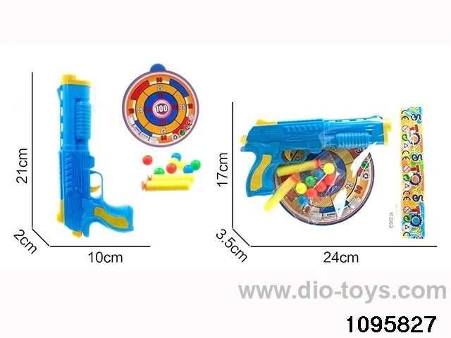 gun toys in OPP bag